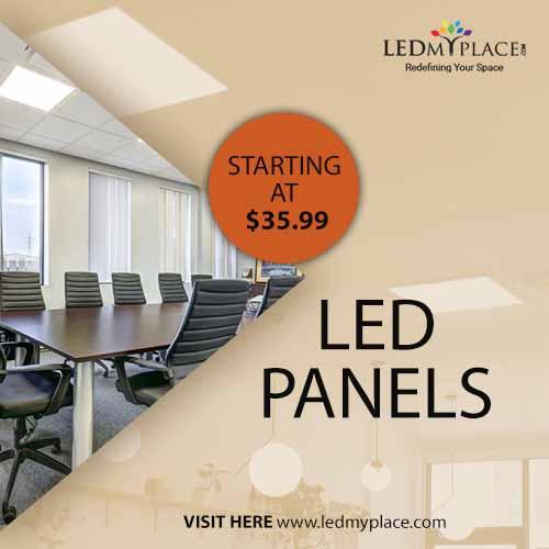 Replace Your Old Lighting Fixtures By LED Panel Lights