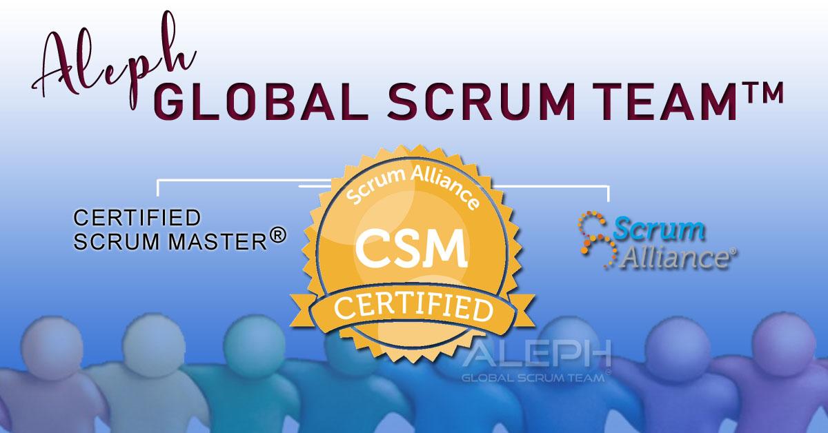 Scrum Master –CSM | Professional Trainers | Aleph