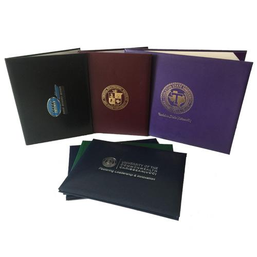 Buy Premium Quality Leather Diploma Holder, Padded Diploma
