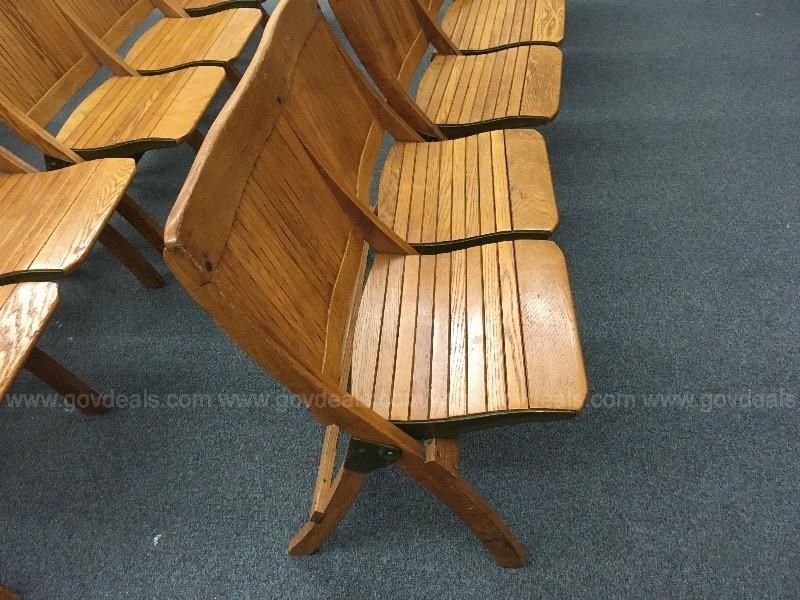 two seat wooden bench