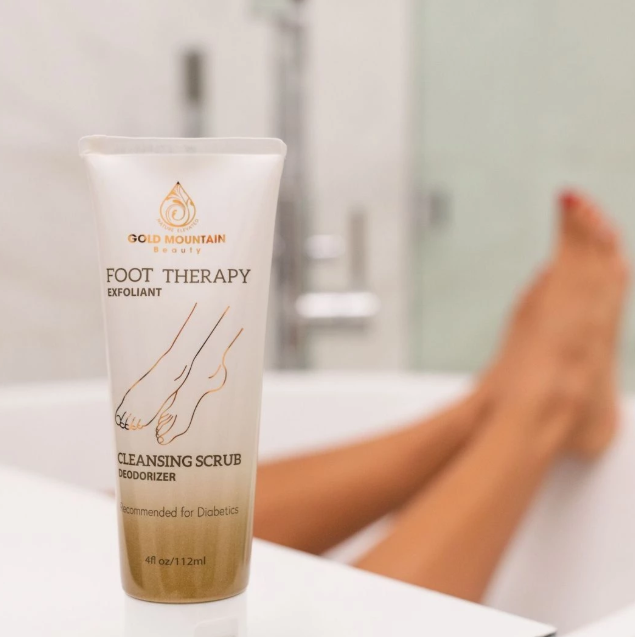 Buy Best Natural Foot Cleaning Scrub At Gold Mountain Beauty