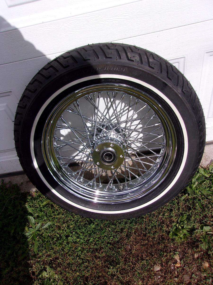 new harley wheel & tire