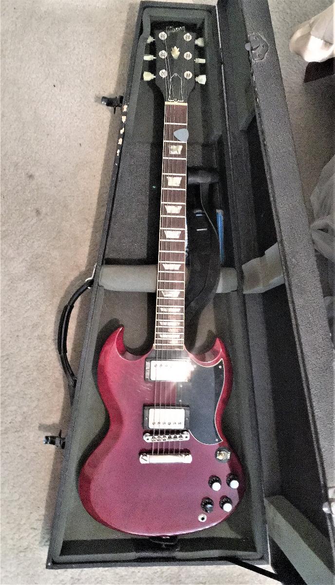  Gibson SG Cherry W/Hard case