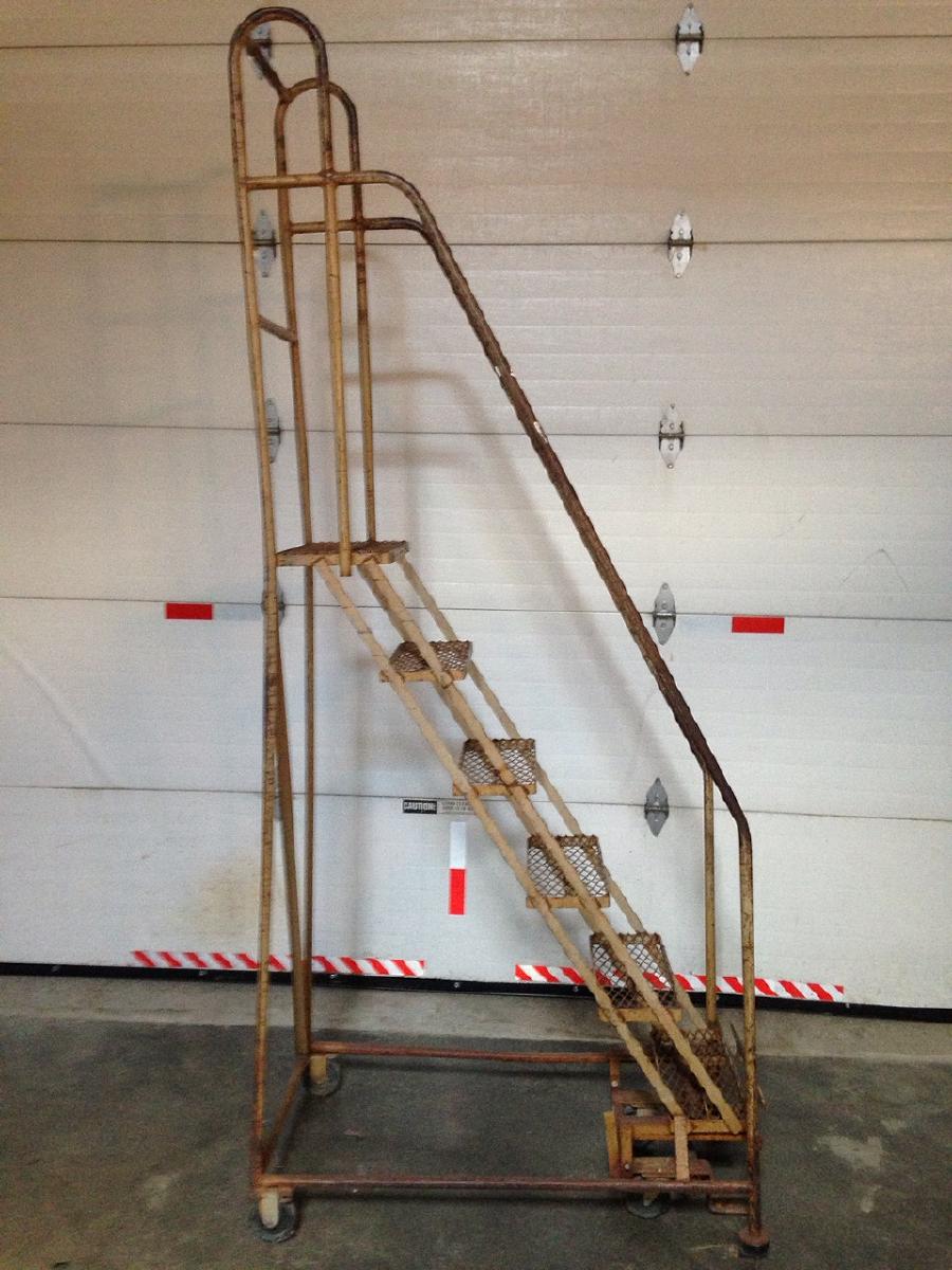 Rolling Staircase Ladder
