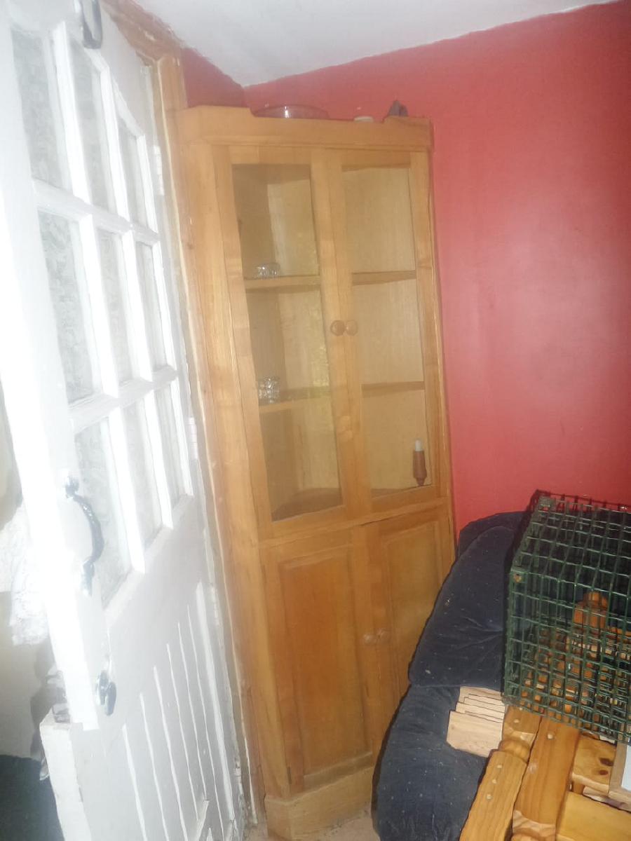 Treske Solid Wood Corner Cabinet & Rocking Chair