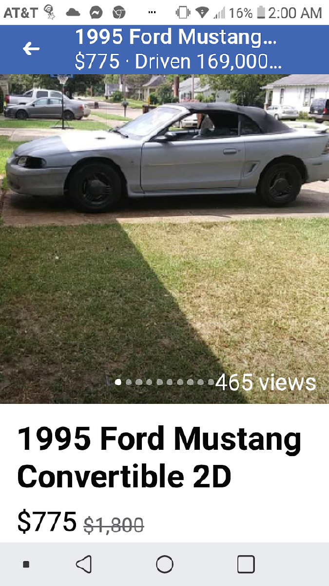  Mustang v6 3.8 parts