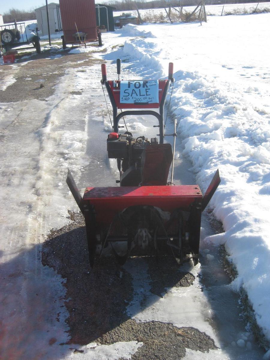 snow blower 5HP