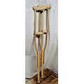 Wooden Adjustable Crutches
