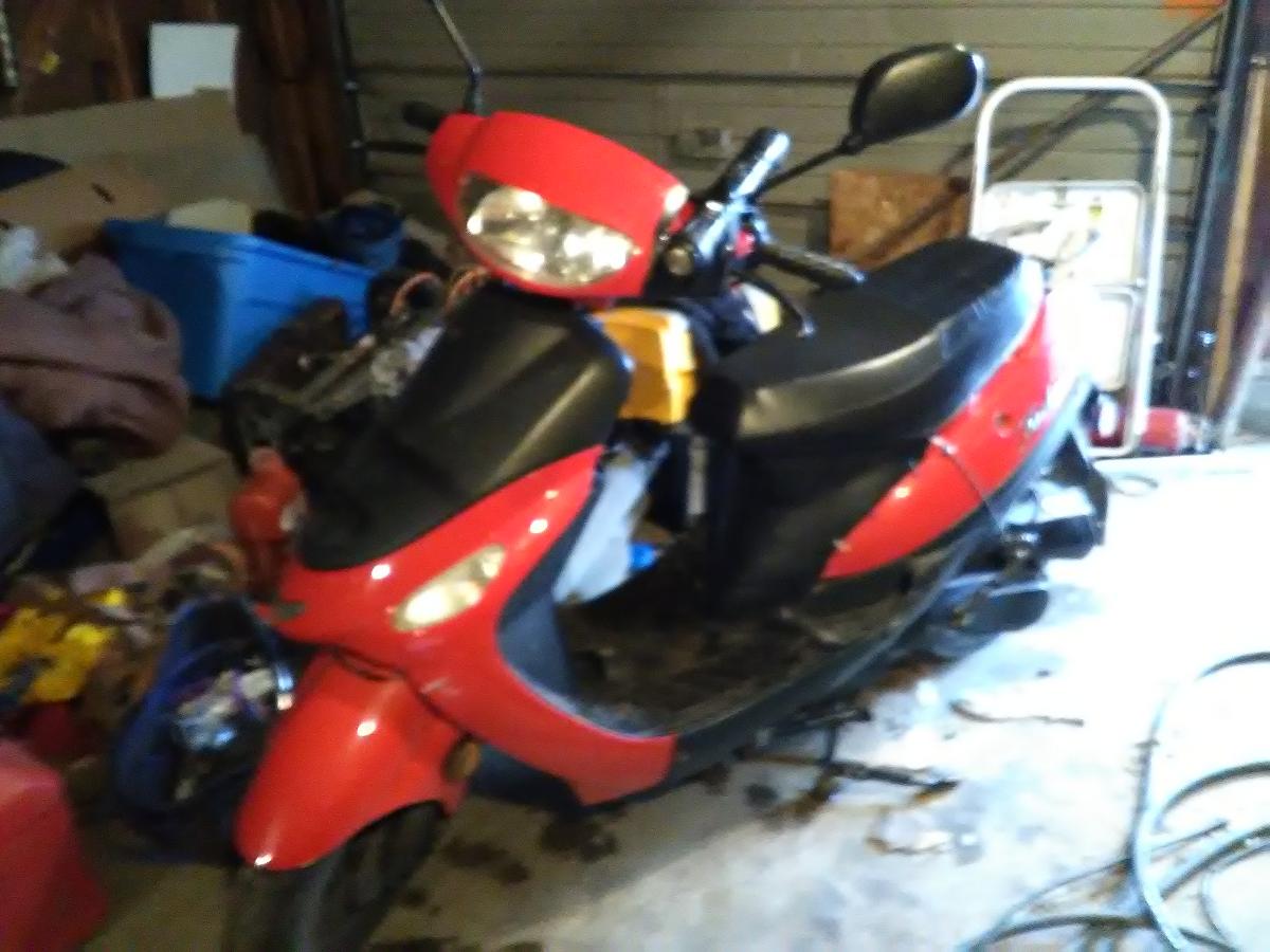 Have a good rebuilt scooter 49cc everything works great