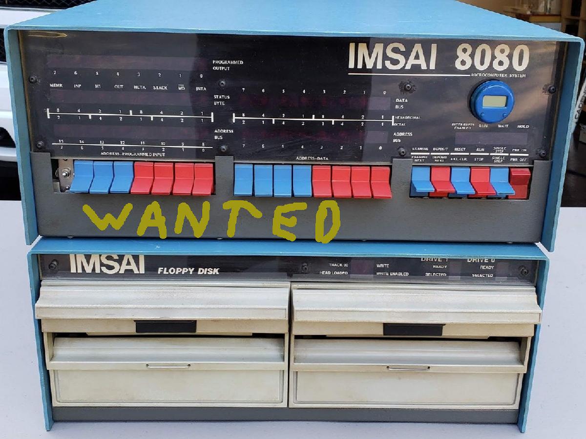 Wanted --- IMSAI and Altair computers