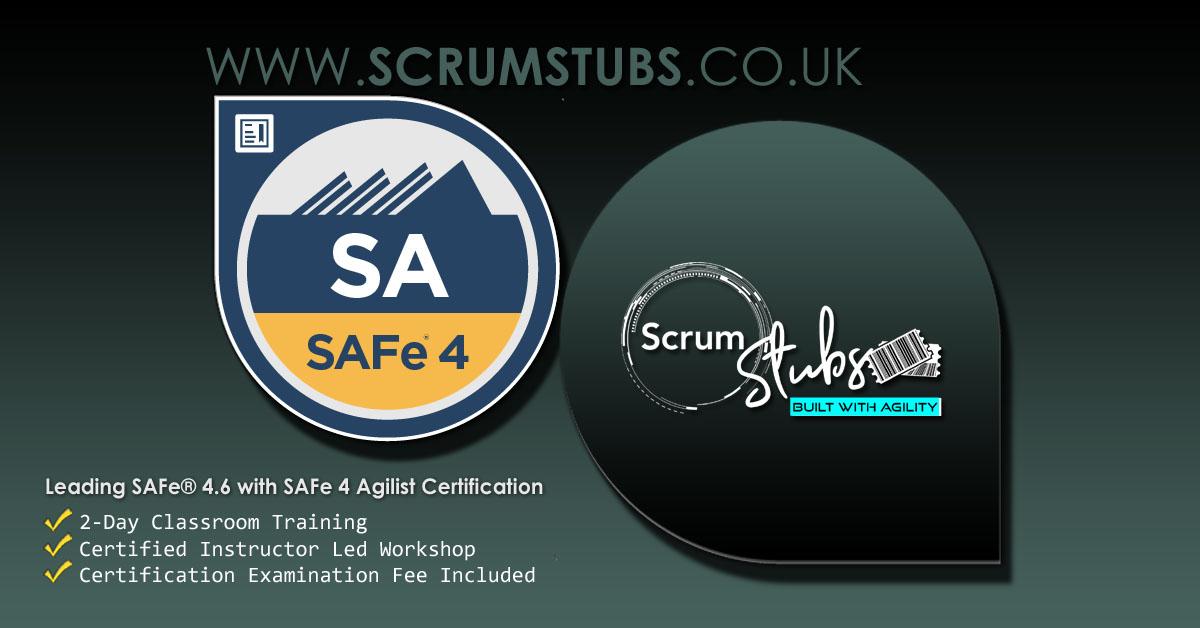 Leading SAFe® Certification | Enroll Now | Scrum Stubs