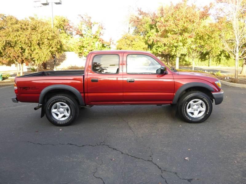  Toyota Tacoma Red Pickup Truck  Miles