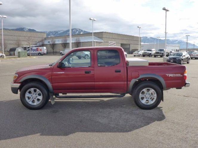  Toyota Tacoma Red Truck Pickup  Miles