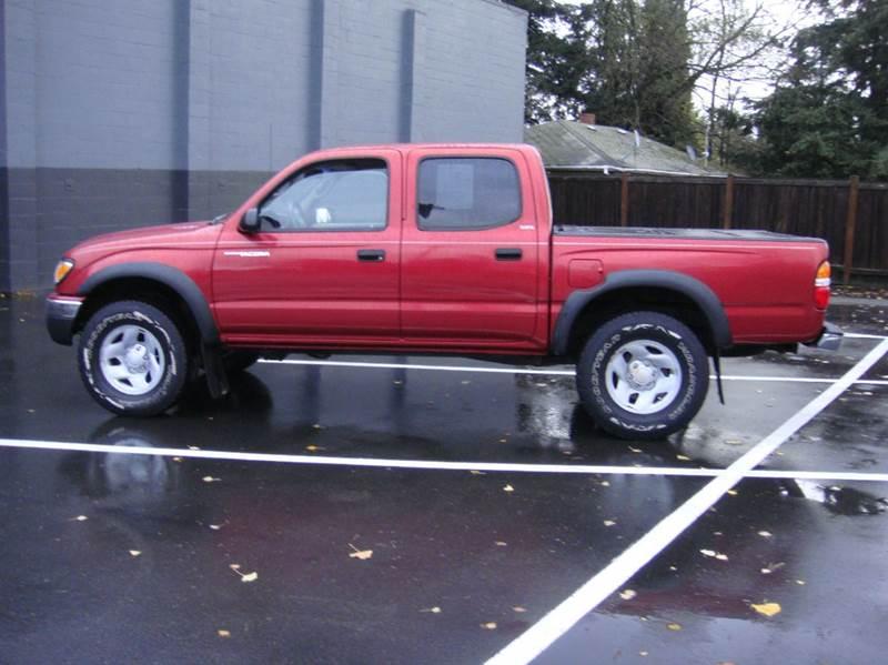  Toyota Tacoma Red Pickup Truck  Miles 4dr