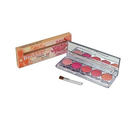 Mars Waterproof Five Colour 24HR Long Lasting Blusher