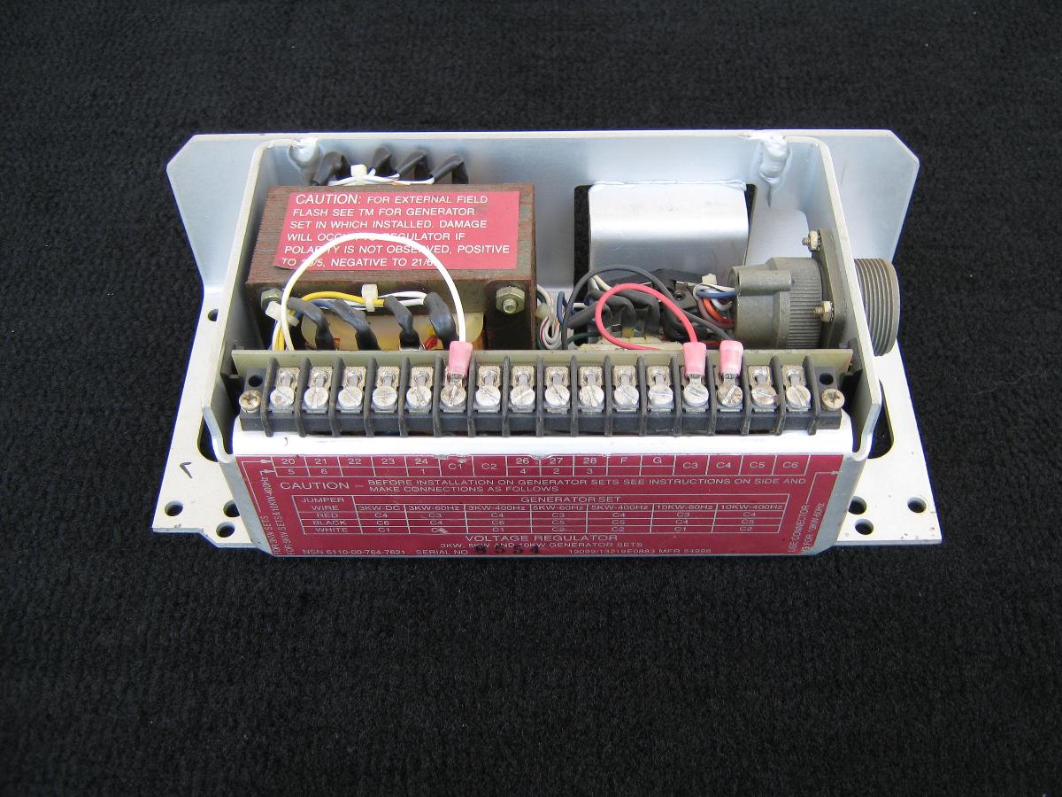 Military Generator Voltage Regulator