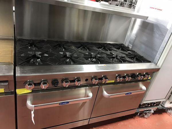 Restaurant Equipment Cook Rite 10 burner with double oven