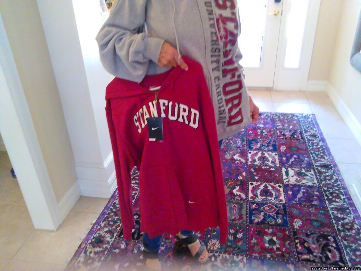 Emry Riddle and 2 NEW Stanford sweatshirts,