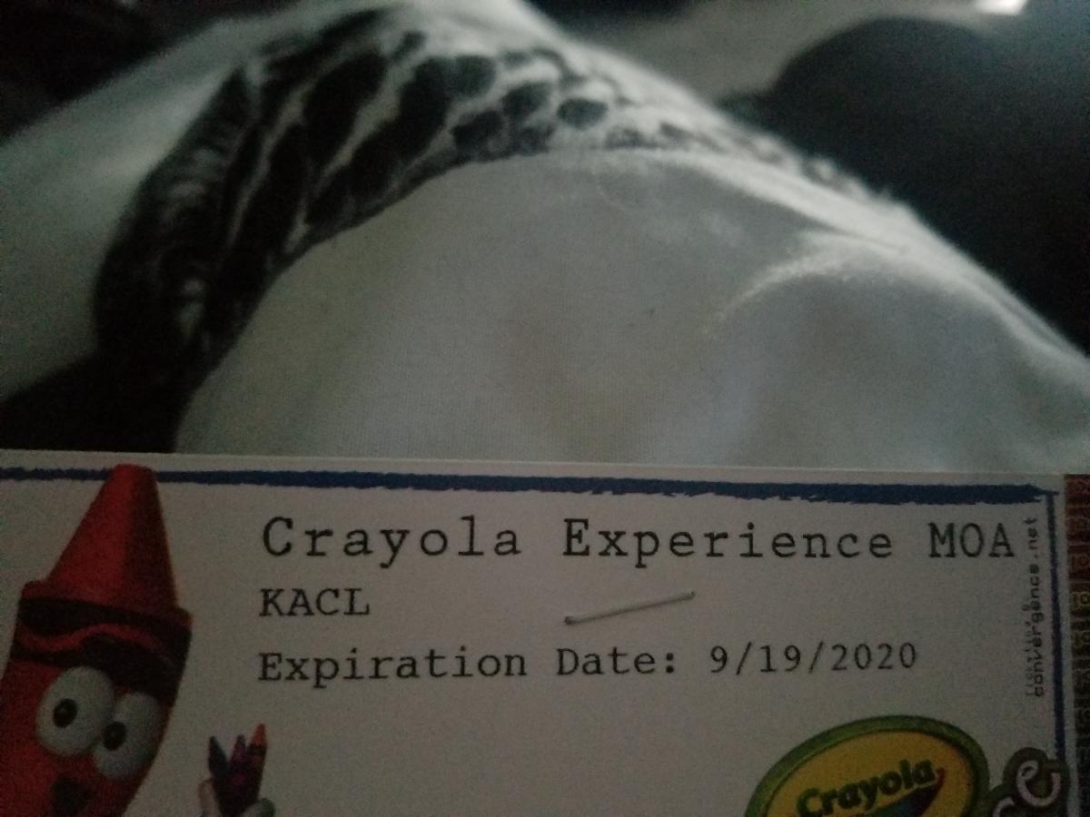 The Crayola Experience 4 tickets