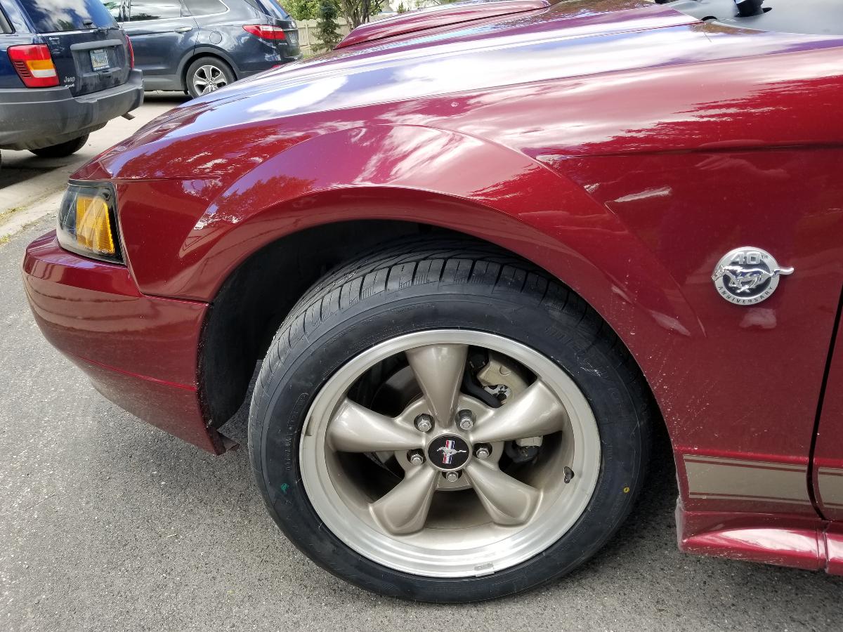 Tires and Rims for Mustang .