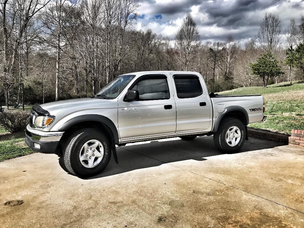  Toyota Tacoma Silver TRD Pickup Truck  Miles