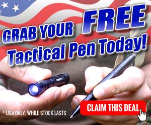 Giveaway Time! Free Tactical Pen (Today only)