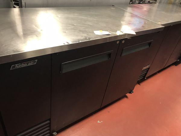 Restaurant Equipment Turbo Air 59” Back Bar Cooler