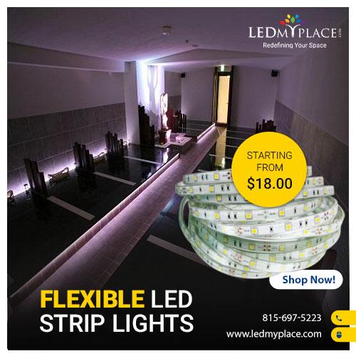 Use Energy-Efficient Flexible LED Strip Lights For Indoor