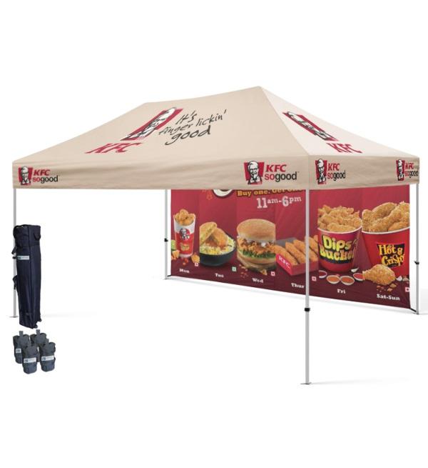 Pop Up Canopy Tent Offers Low Budget Solution For Events |