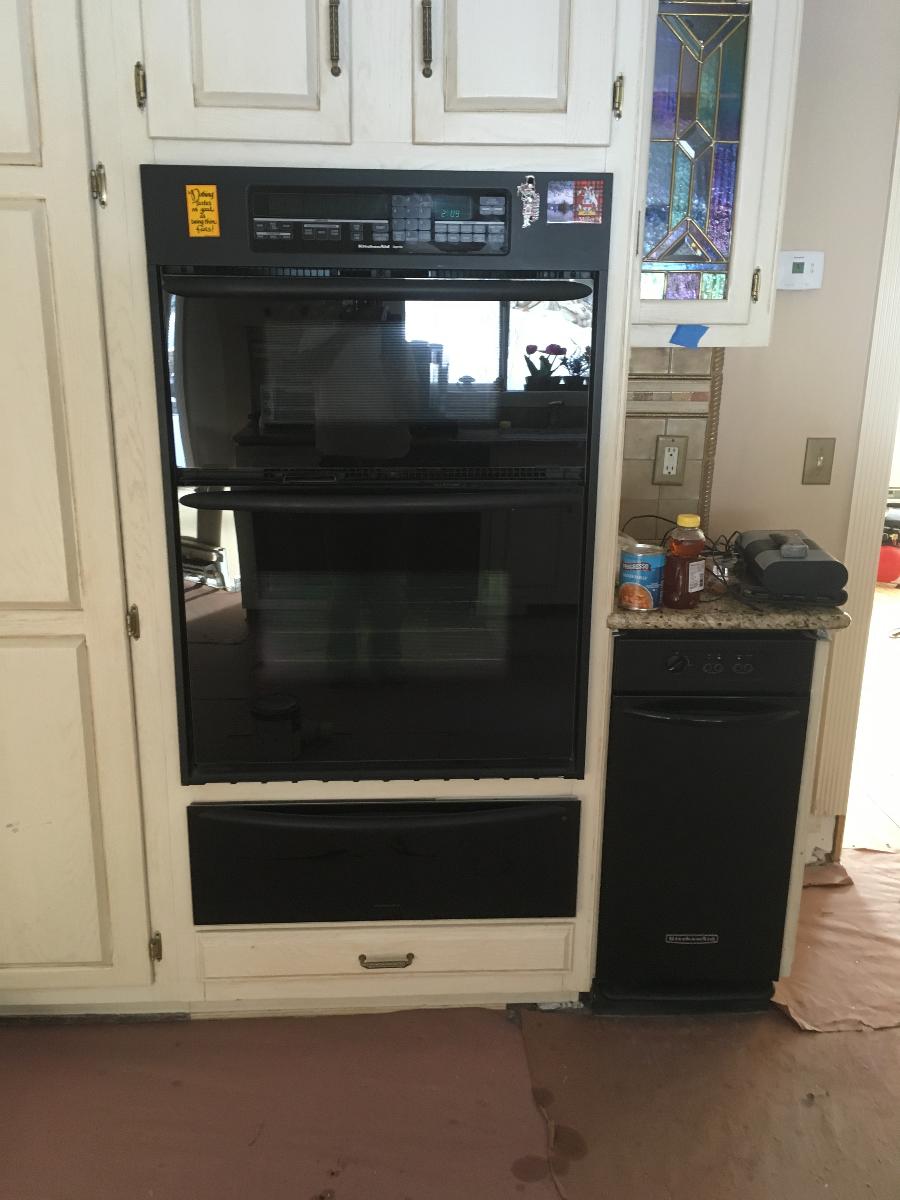 kITCHEN aID Microwave/oven combo -Black