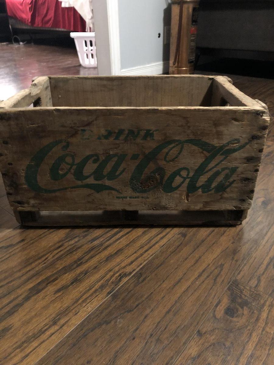 Antique Coca Cola Wooden Crate