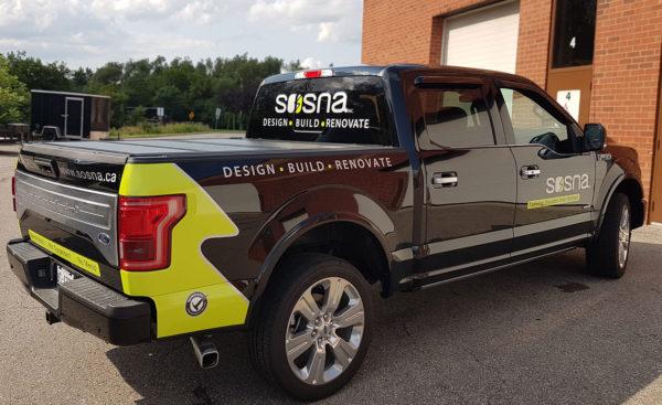 Get advertising on Pickup Truck with Sign Source Solution