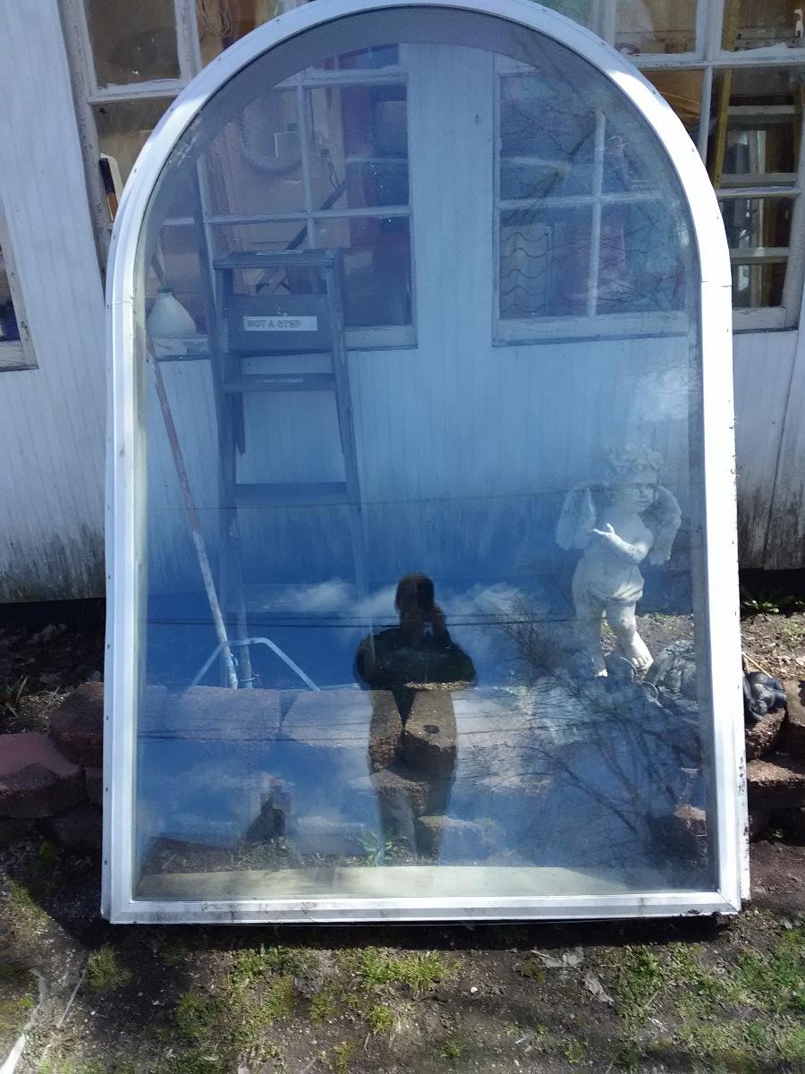 8ft glass window