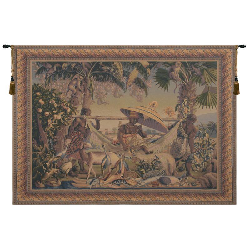 KING BORNE OLD WORLD COLORS BELGIAN TAPESTRY WALL HANGING