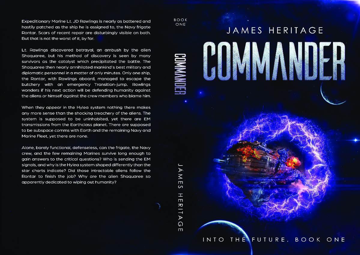COMMANDER: Into the Future, Book 1