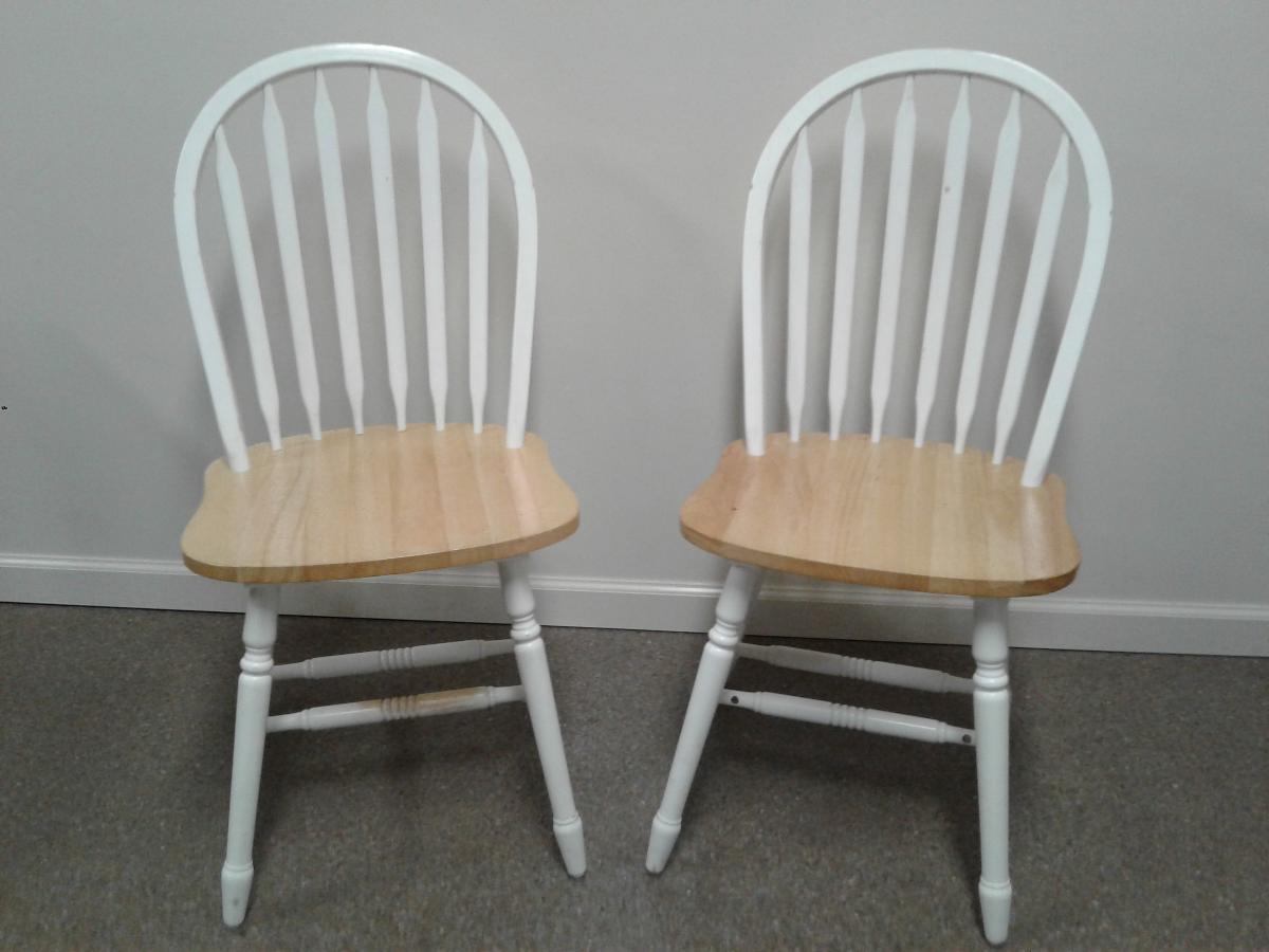 FARMHOUSE DINING KITCHEN CHAIRS-SET OF 2