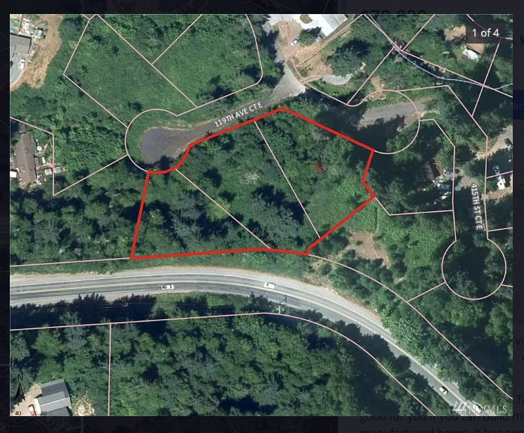 1.58 Acres of Residential Land, 3 Combined Parcels,
