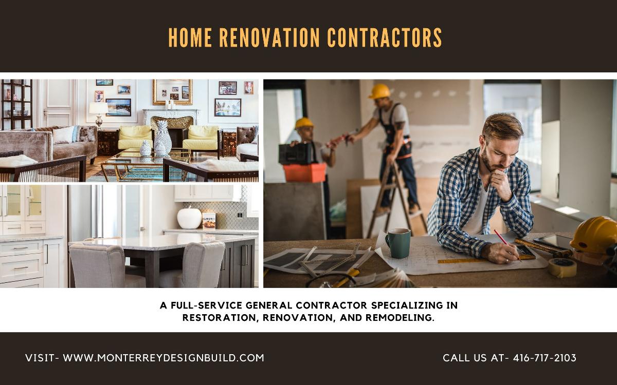 Home Renovation Contractors In Toronto