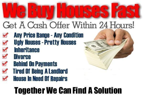 CAN’T SELL YOUR HOUSE? WE WILL BUY IT!
