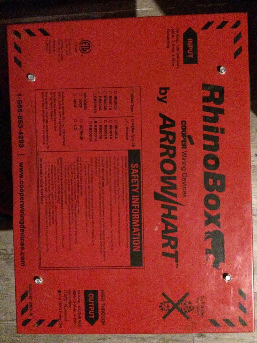RhinoBox Electrical distributor