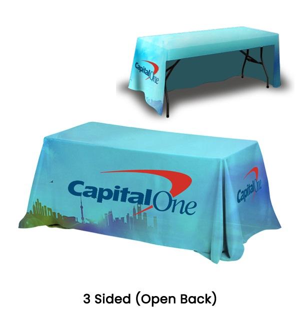 Buy Online ! Custom Printed Trade Show Table Cover
