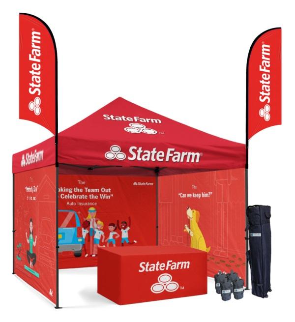 Custom Pop Up Tent Customized For Trade Shows & Events