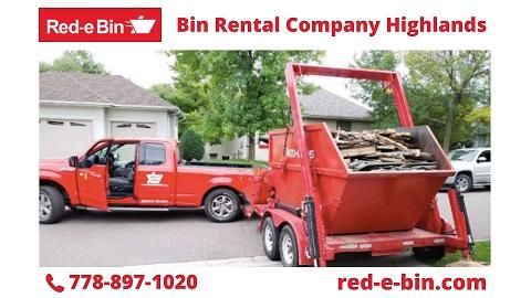 Garbage Bin Rental Services Highlands | Red E Bin