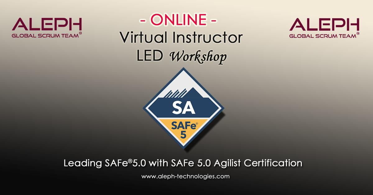 Leading SAFe®| Certification | Virtual Instructor-Led