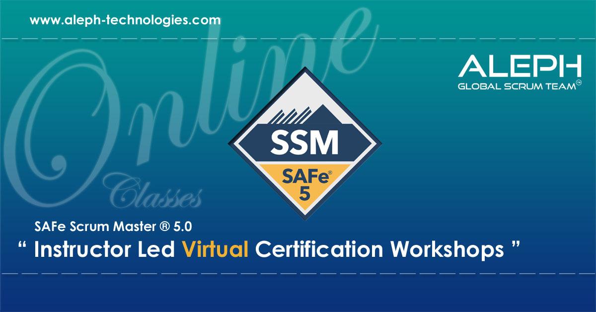 SAFe Scrum Master | SAFe 5.0 | Virtual Instructor Led