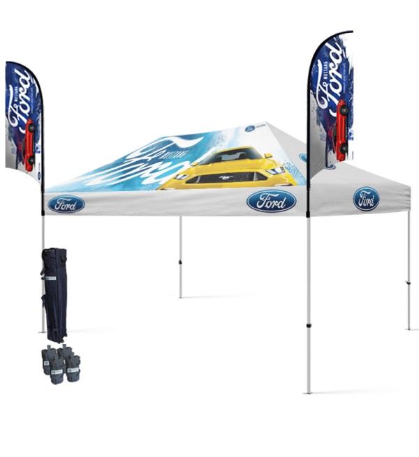 10x15 Canopy For Impressive & Unforgettable Trade Show