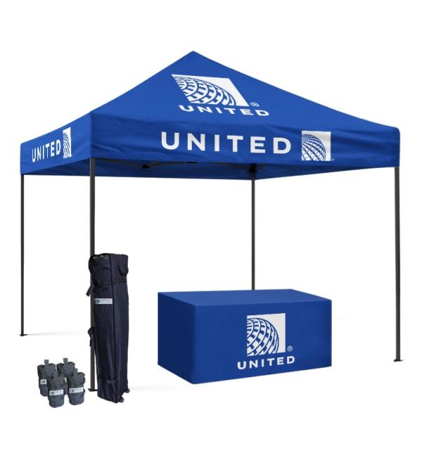 Full Graphics Printed Promotional Commercial Tent | Calgary