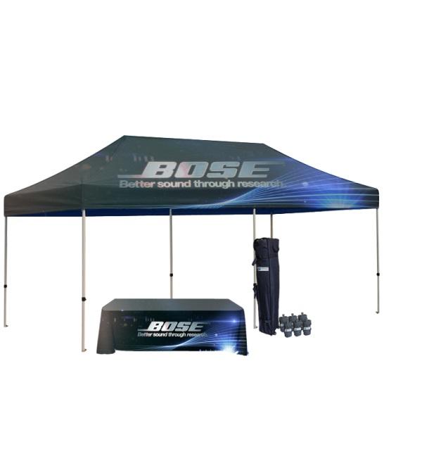 Tent Depot: 10x20 Custom Printed Canopy Tent With Roof &