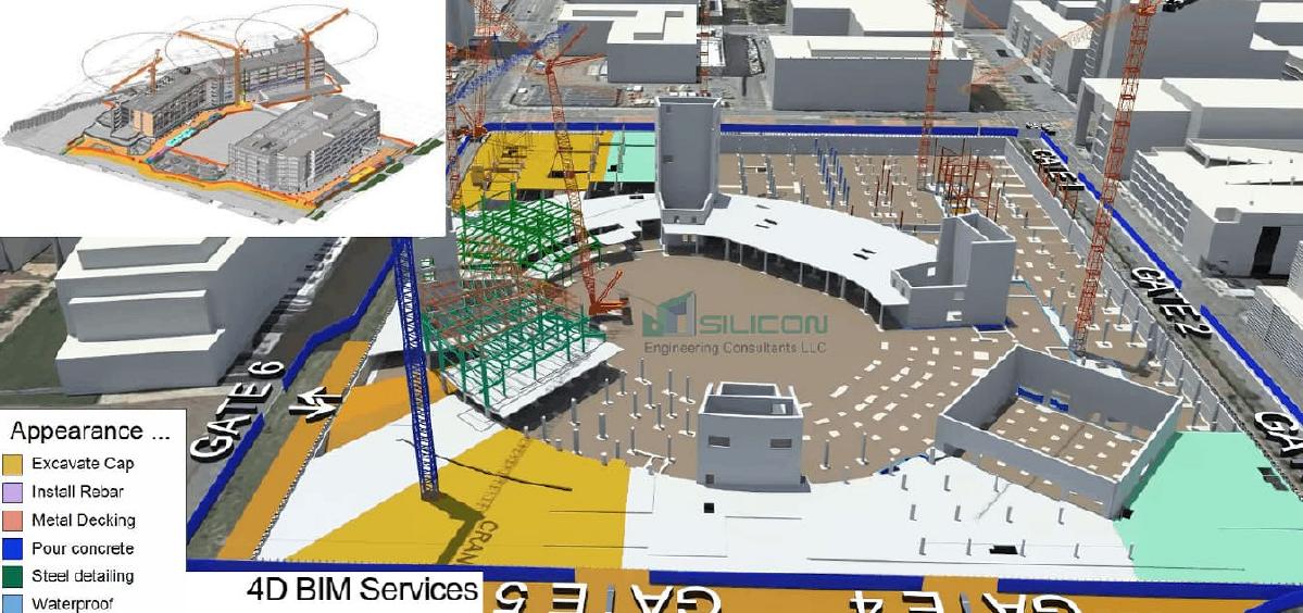 BIM 4D Services California