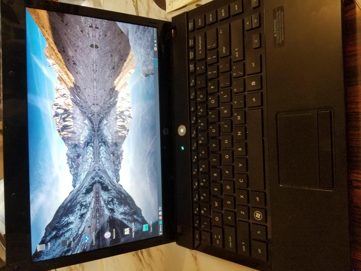 Laptop HP with Linux Lite
